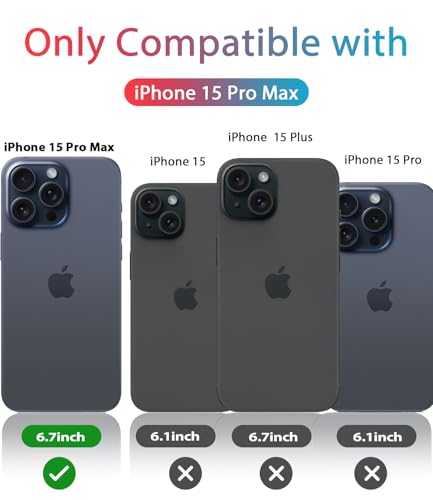 Coque iPhone 15 Pro Max étanche rouge stop aux rayures et chutes d'eau - 2