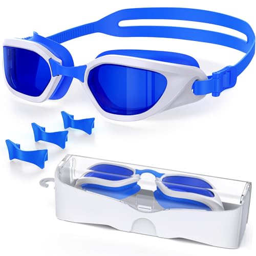 Vegemono Swimming Goggles Anti Fog Anti UV No Leakage For Men Women Youth