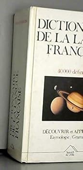 Unknown Binding Dictionnaire de la langue française petit format [French] Book