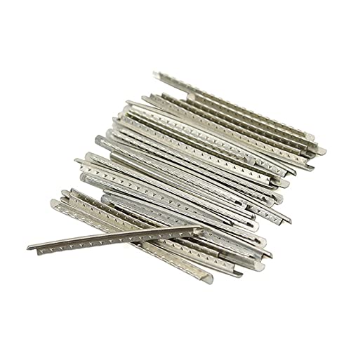 Huatool Guitar Fret Wires Nickel Silver 2.2Mm Round Fret Wire Set Guitar Fingerboard Guitar Parts Accessory Replacement, For Acoustic Guitar, 21Pcs,Ready To Use After Installation #TOP1