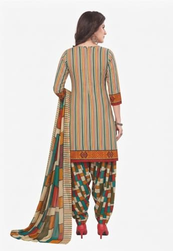 Image of Priyashi Women Unstiched Crepe dress materials | Crepe Salwar Suit for women with dupatta | suit material for women unstitched