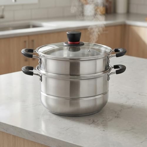 26cm 304�X�e�����X�� ��d�w������ ��̐��^����݌v �K���X�W�E�����t�� �K�X�R�����E�d�C�R�����E�d��������Ή� �ς�������������\ �d�ؐ������ �������ȒP (Dexin �H�i�O���[�h�X�e�����X�X�`�[���X�[�v�|�b�g 28cm �P�w�i������v