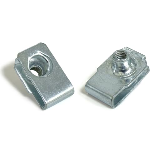 Instockbolts #10-32 U-Style Clip-On Nut