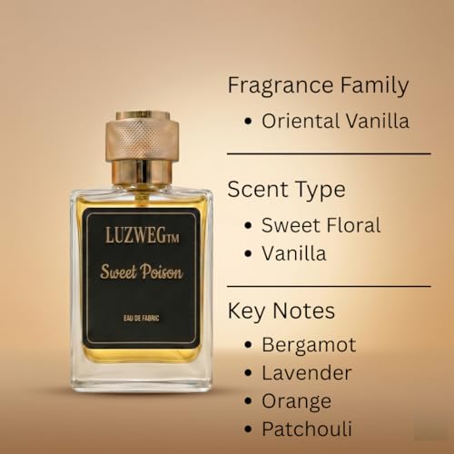 Image of Sweet Poison 50 ml Luxury Perfume (Oriental Vanilla & Sweet Floral) | Long Lasting Unisex EDP | Premium Warm Fragrance for Men & Women | Strong Bold Signature Scent | Ideal Gift Option