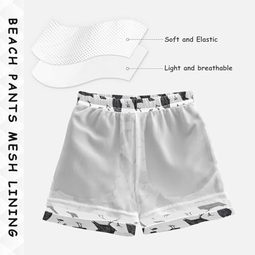 senya Black Crow Boys Swim Trunks Toddler Shorts Swimwear Boardshorts4