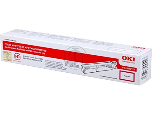 Cartouche toner magenta OKI C 3530 MFP d'origine pour imprimante
