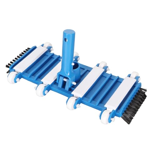 Swimming Pool Vacuum with Brushes 14 Inch Strong Suction Multifunctional Pool Vacuum Suction Cup