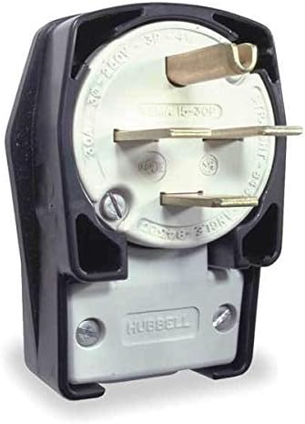 4 Wire Industrial Angle Straight Blade - HUBBELL WIRING DEVICE-KELLEMS HBL8432C