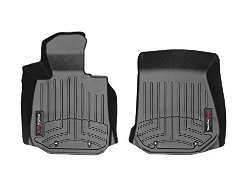 WeatherTech Custom Fit FloorLiners for BMW Z4 30i, Z4 M40i, Supra - 1st Row (4415341), Black