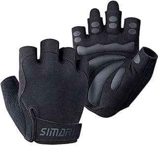 SIMARI Workout Gloves Weight Lifting Gym Cycling Gloves with Wrist Wrap Support for Men Women, Full Palm Protection, for Weightlifting, Bike, Training, Fitness, Exercise Hanging, Pull ups SG907