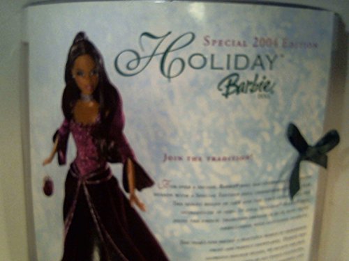 Barbie Holiday 2004 Mattel Robe Rose Poupée Ethnique Idée Cadeau Collection