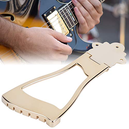 Ponte, peça traseira de reposição para guitarra, materiais de metal de qualidade, músico amador para