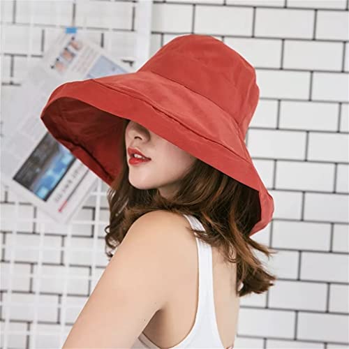 Chapeau de soleil en coton pliable femme pour voyage et gaming d'été