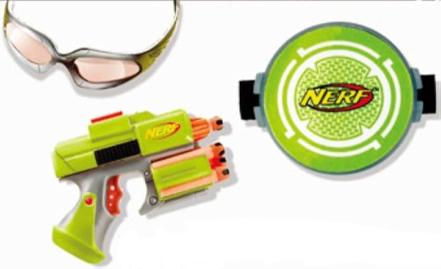 ナーフ　セット Amazon.co.jp: ナーフ ダートタグ シールドセット グリーン