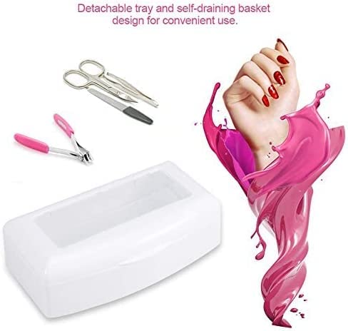 Scatola di disinfezione per unghie in plastica Scatola - sterilizzatore UV Box, Strumenti per unghie in plastica, dadi e sterilizzazione contenitore Scatola attrezzi per manicure for Salon