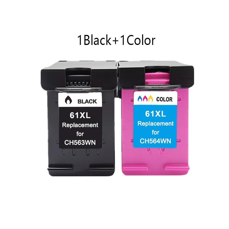 Snorlax 11 64 Cartucce Inchiostro HP 61XL 63XL 65XL 60XL 62XL 64XL - Kit Combinato Colori E Nero, Con Chip Nuovo Cartucce Hp 903 XL - Foto 3