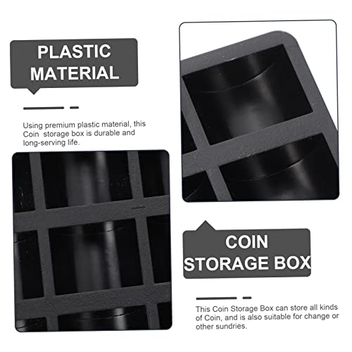 Caja organizadora para monedas 2 piezas Holibanna miniatura 3