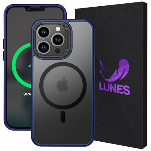 LUNES iPhone 14 Pro P[X MagsafeΉ ACtH14pro }OZ[tΉ X}zP[X J }OZ[tΉ ϏՌ y CX[dΉ Phone14 v p MagsafeΉ Jo[ (iPhone14ProP