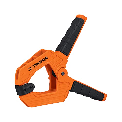 Truper PRE-4, Prensa de resorte 4', cuerpo de nylon, 1 pieza