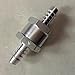 Automotive Aluminum Alloy Gasoline/Diesel Fuel One-Way Check Valve 8 mm 5/16