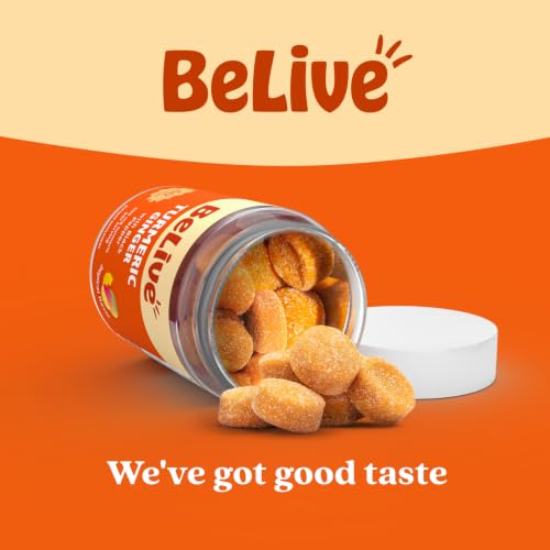 BeLive Turmeric Ginger Gummies