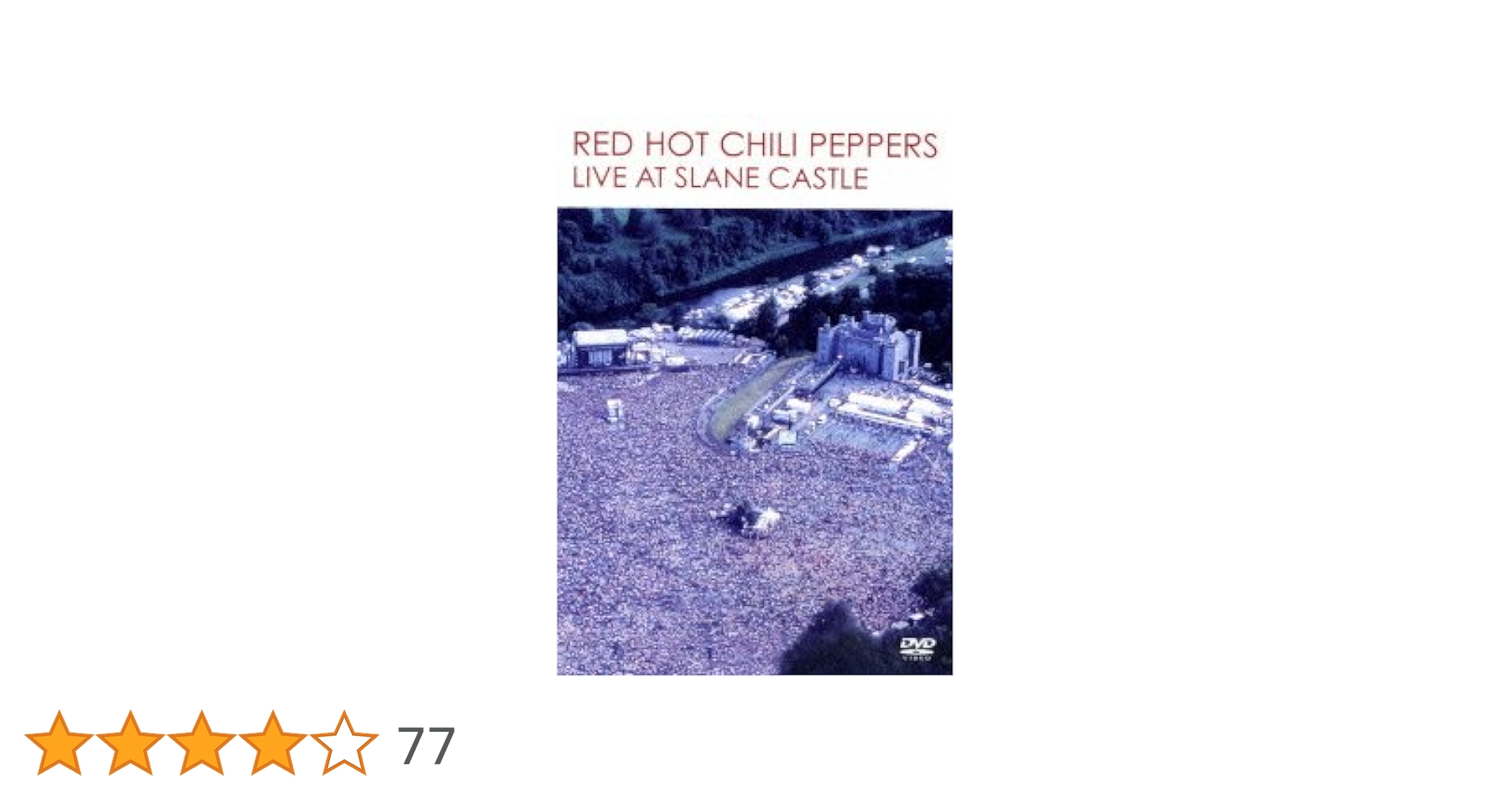 その他 Live at Slane [DVD] DVD RED HOT CHILI PEPPERS - LIVE AT SLANE CASTLE [FRENCH