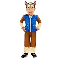 amscan Boy's Paw Patrol Chase Deluxe Costume, Size 4-6 Years