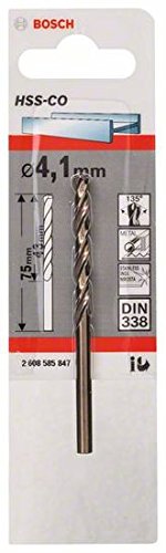Foret À Métal Bosch 2608585847 – HSS-Co 4,1 mm, Longueur 75 mm - vue 7