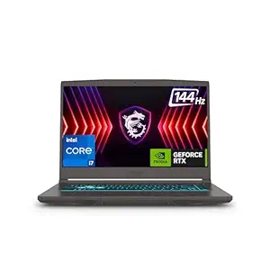 MSI Thin 15, Intel 13th Gen. Core i7 13620H, 40CM Gaming Laptop(16GB/512GB NVMe SSD/Windows 11 Home/Nvidia GeForce RTX 4050, 6GB GDDR6/Cosmos Gray/1.86Kg), B13VE-2089IN