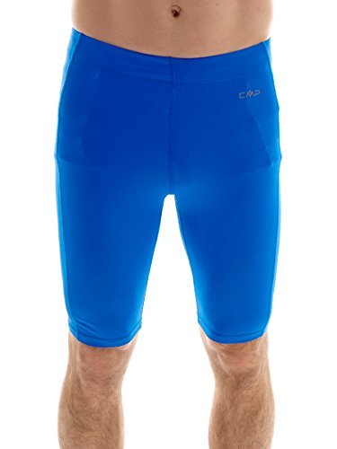 Pantalon de sport bleu taille 46 CMP course pour homme cuissard élastique
