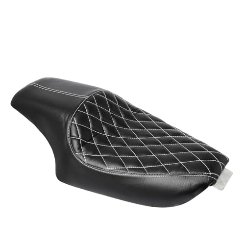 Asiento Motocicleta XL883 1200 Cojín Doble Negro para Pasajeros 2004-2016