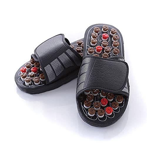 Chinelo de sapatos para acupressão, massageador de pés, estimulação de acuponto, alívio da dor no ca