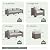 ZIENLIFE Patio Furniture Set, 8 Piece All-Weather PE Wicker Sectional Sofa with 5.9" Wide Armrest, Waterproof Cushions & Ottomans with Modular Outdoor Couch for Backyard, Deck, Garden
