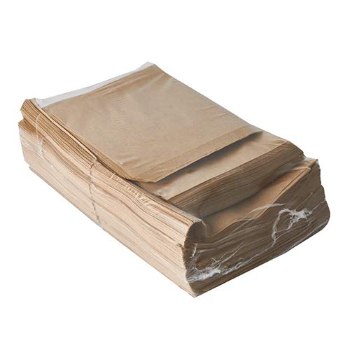 Papstar | 1000 Sacchetti per Hamburger, Dimensioni 16 cm x 18 cm, Colore Marrone, Resistente ai Grassi, 1000 Sacchetti x 1 Confezione