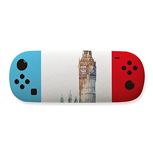 Étui de rangement pour lunettes motif Big Ben style britannique