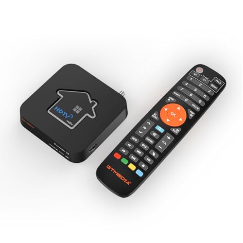 GTMEDIA Converter X1 4K HDR ATSC 3.0/1.0 & Clear QAM TV Tuners – DVR Recording, Dual-Band Wi-Fi, AC4