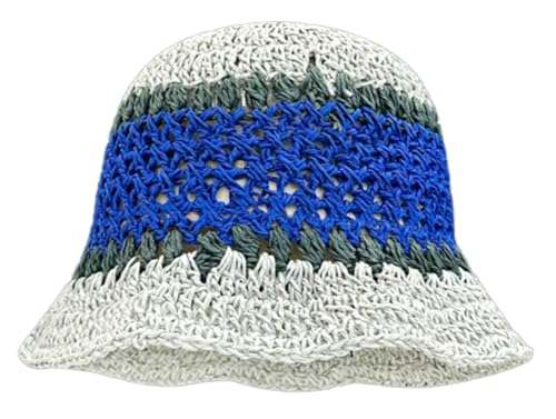 Chapeau bob en tricot au crochet fait à la main pour femme