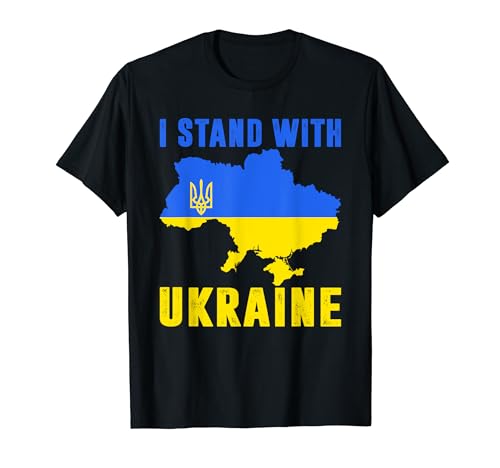 Ukrainian Lover We Support Ukraine Flag I Stand With Ukraine Camiseta