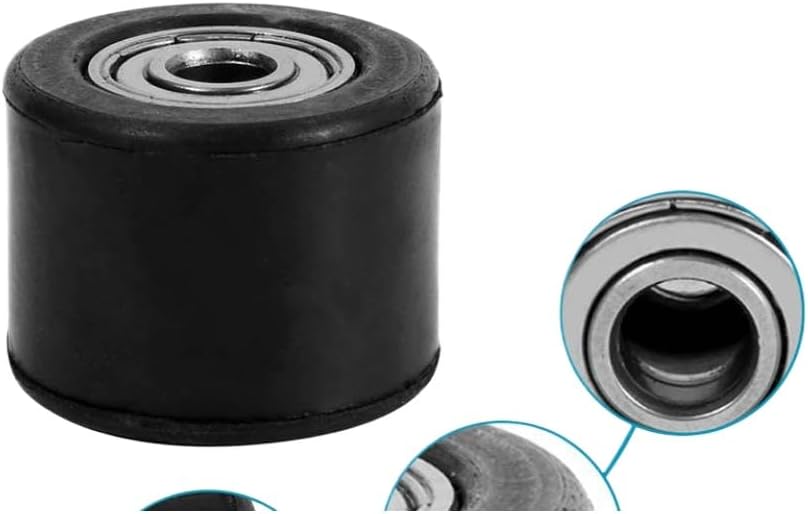 Chain Roller Tensioner Pulley Wheel Guide 8mm Compatible with Motorcycle Bike