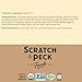 Scratch and Peck Cracked Corn Chicken, Duck and Livestock Supplemental Grain - 8 lbs Bag - 7.5% Protein, Certified Organic and Non-GMO Project Verified Chicken Food