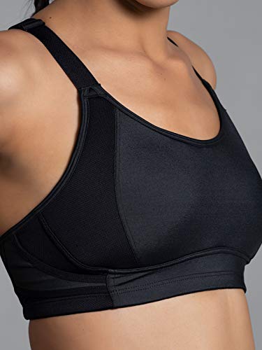 Image of Halftone Print Sports Bra (L, Black6)