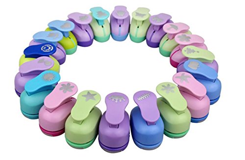 Fascola 53 Style 2.5Cm Handmade Crafts And Scrapbooking Tool Paper Punch For Photo Gallery Diy Gift Card Punches Embossing Device (Bone) #TOP6