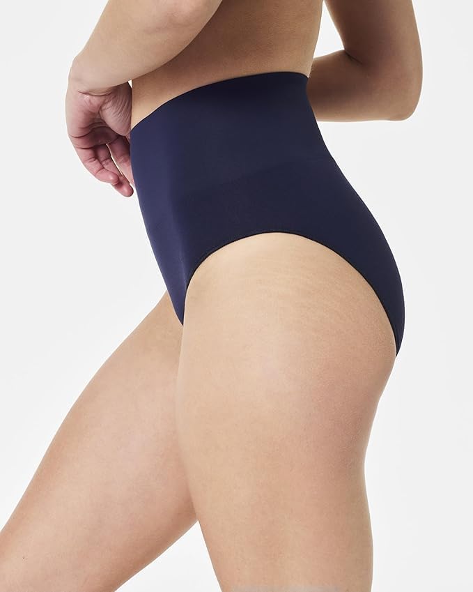 Image of SPANX SPANXshape Everyday Shaping Brief - Core Control Shapewear Underwear - Invisible Under Clothes - Seamless Design