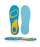 Plantillas Gel Hombre para Trabajo-Plantillas Zapatos Hombre Mujer de Silicona-Plantilla Foam Silicona Cómoda-Plantillas Descanso Pies Transpirables-Plantillas Confort de Trabajo (Talla 42-48)
