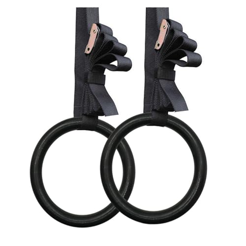 Set de anillas con correa ajustable para gimnasio