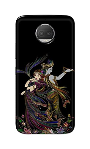Image of Lord Radha and Krishna Hard Back Case Cover for Motorola Moto G5S Plus (5.5 inch), XT1803, XT1805, XT1806, XT1804 Back Cover -(J5) VNS2223