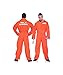 Orange Prison Jumpsuit Adult Costume - One Size