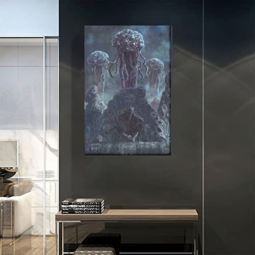 Game Winter Lantern Bloodborne Poster Picture Canvas Wall Art Print Modern Home Room Game Art Decor 12X18Inchs(30X45Cm) #TOP4