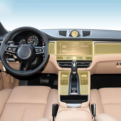 Film PPF intérieur Porsche Macan 2021-2023 en TPU anti-rayures