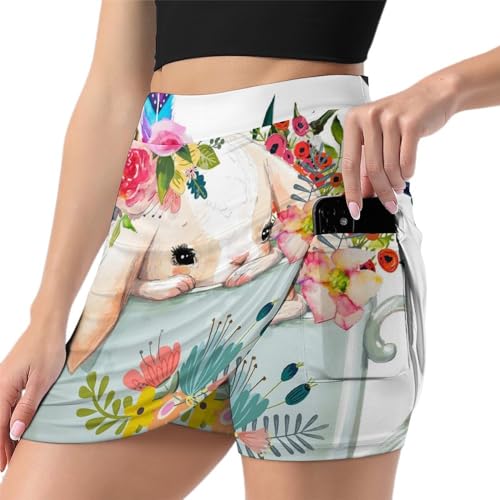 Jupe short de golf et running Fleur De Lapin pour vos entraînements matinaux en plein air